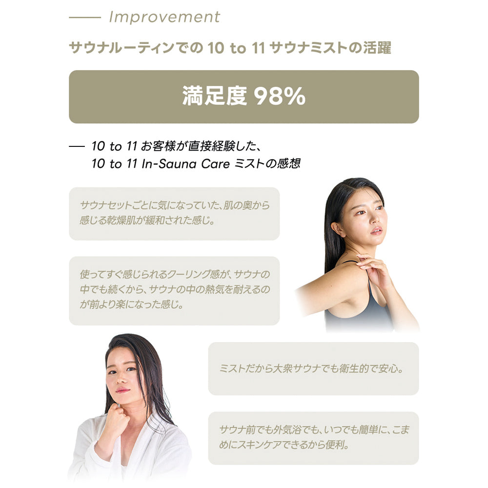 10to11 サウナ SAUNA MIST【サウナー応援グッズ】(送料無料)